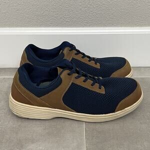 Orthofeet Tabor Mens Size 13 Wide 2E Blue Orthopedic Comfort Sneakers Shoes